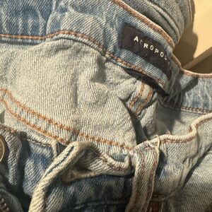 Abercrombie & Fitch Dark Blue High Rise Jeans